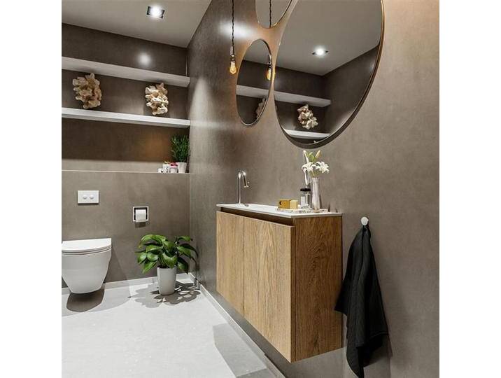 waschtisch set gäste wc TURE 80 cm eiche FK75341285 waschtisch set gäste wc TURE 80 cm eiche FK75341285 von Mondiaz