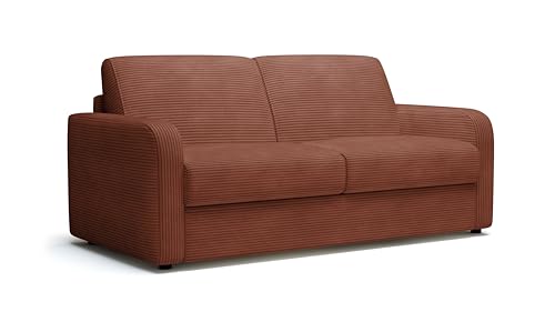 Mondo Sofa Group Sofa Bett Tati 3-Sitzer, Gestell aus Metall und Holz, Polsterung aus Polyurethan-Gummi, Bezug aus Stoff, verschweißtes Netzgewebe mit Schnellöffnung, Farbe: terra Mondo Sofa Group Sofa Bett Tati 3-Sitzer, Gestell aus Metall und Holz, Polsterung aus Polyurethan-Gummi, Bezug aus Stoff, verschweißtes Netzgewebe mit Schnellöffnung, Farbe: terra von Mondo Sofa Group