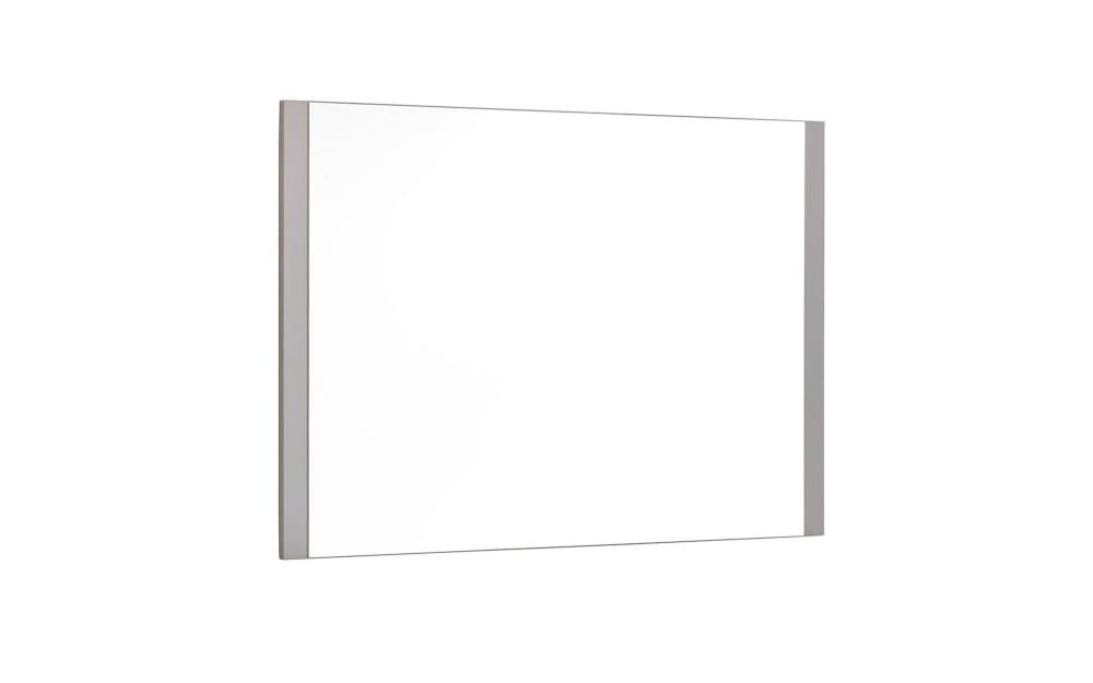 Spiegel Swing Stribes, graubeige, 120 x 85 cm von Mondo