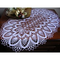 Häkeln Läufer Deckchen Ovale Tischdecke Häkeln Spitze Handgemachte Centro Baumwolle Bianco Nuovo Centrotavola Ad Uncinetto Fatto A Mano Häkeln Läufer Deckchen Ovale Tischdecke Häkeln Spitze Handgemachte Centro Baumwolle Bianco Nuovo Centrotavola Ad Uncinetto Fatto A Mano von MondoTSK