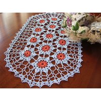 Häkeln Tischläufer Häkeln Deckchen Tischdecke Spitze Läufer Handgemachte Centro Baumwolle Blu Nuovo Centrotavola Ad Uncinetto Fatto A Mano Häkeln Tischläufer Häkeln Deckchen Tischdecke Spitze Läufer Handgemachte Centro Baumwolle Blu Nuovo Centrotavola Ad Uncinetto Fatto A Mano von MondoTSK