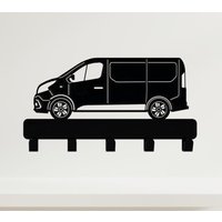 Van Design Metall Schlüssel Oder Garderobenhaken Personalisiert Geschenk von MoneaMetalDesign