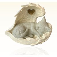 Monello Katzenurne Katze in Engelsflügel 2-Farbig Mit Gravur Tierurne Für Zuhause Monello Katzenurne Katze in Engelsflügel 2-Farbig Mit Gravur Tierurne Für Zuhause von MonelloTierurnen