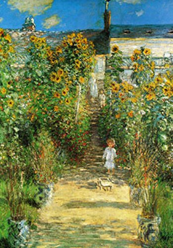 Monet, Claude - Il giardino di Monet - Kunstdruck Artprint Gemälde - Grösse 70x100 cm von Monet