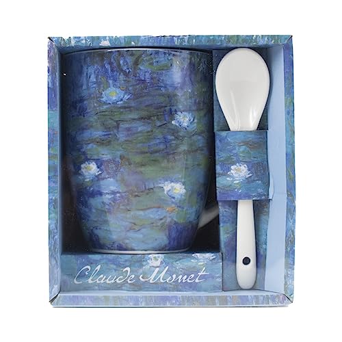 Monet - Les Ninfeas Tasse mit Esslöffel von Monet