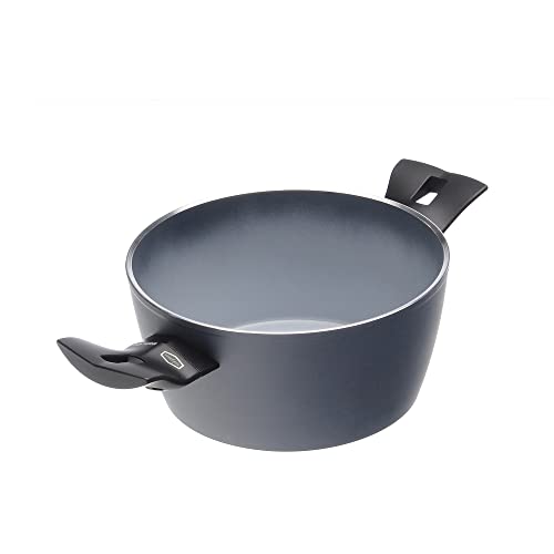 Moneta ARIA Kochtopf, Aluminium, Grau, 24 cm von Moneta