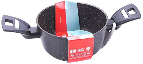 Moneta Kasserolle 2 Griffe 16 Cm Modell Hercules Aus Stein von Moneta