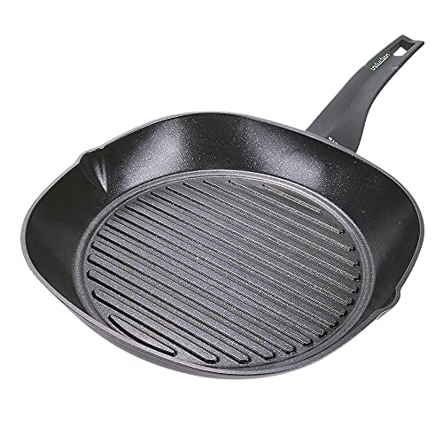 Moneta Nova Grillpfanne 28 cm, Aluminium, Schwarz von Moneta