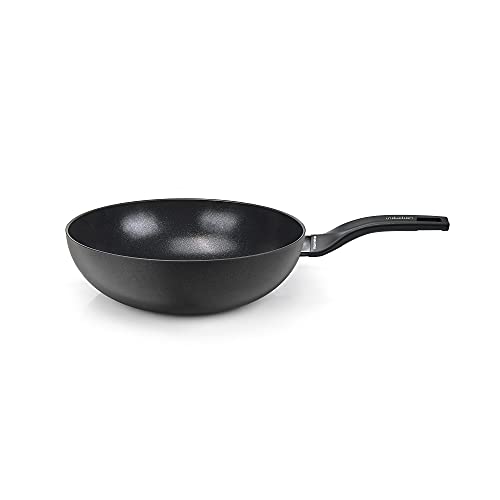 Moneta Nova Wok 30 cm, 4.7 Liter, Aluminium, schwarz von Moneta