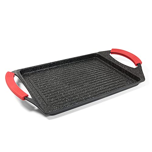 Moneta Rechteckiger Grillrost 35 x 22 cm Pro Grill auch für Induktion von Moneta