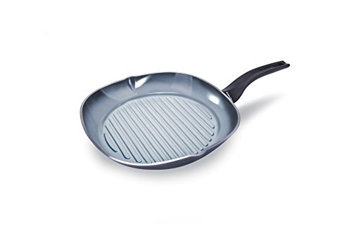 Moneta Aria Finegres Grillpfanne 20 cm, Aluminium, Grau, 28 x 28 cm von Moneta