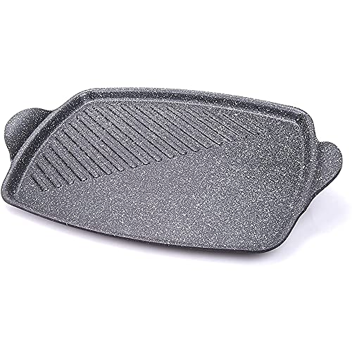 Währung Gusto Grillrost, rechteckig, Aluminium, Grau, 35/25 cm Währung Gusto Grillrost, rechteckig, Aluminium, Grau, 35/25 cm von Moneta