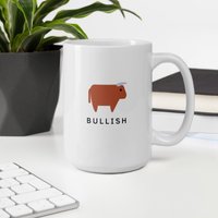Bullish Trading Tasse | Trader Geschenk Trader Investor Aktienhändler Wall Street Kaffeetasse von Moneting