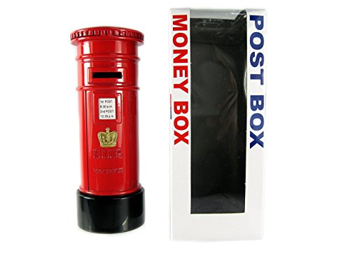 London Red Briefkasten Spardose aus Druckgussmetall, London Sammlerstück, Souvenir von Money Boxes