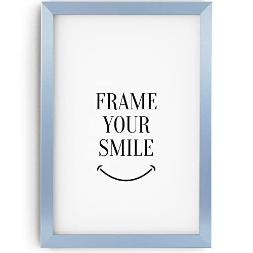 MONFRAME Bilderrahmen Modern - 18x24 cm - Blau - mit Acrylglas von Monframe