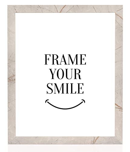 MONFRAME Bilderrahmen Modern - 25x30 cm - Marmor grau - mit Acrylglas MONFRAME Bilderrahmen Modern - 25x30 cm - Marmor grau - mit Acrylglas von Monframe