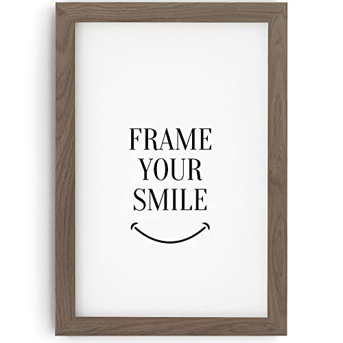 MONFRAME Bilderrahmen Modern - 42x59,4 cm (DIN A2) - Mooreiche - mit Acrylglas von Monframe