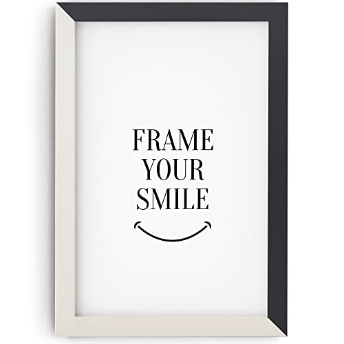 MONFRAME Bilderrahmen Modern - 60x90 cm - Schwarz Weiß - mit Acrylglas MONFRAME Bilderrahmen Modern - 60x90 cm - Schwarz Weiß - mit Acrylglas von Monframe