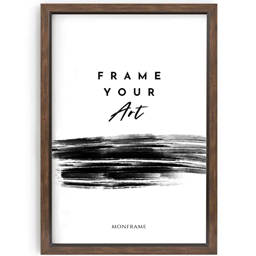 Monframe Bilderrahmen Bellevue - 60x80 cm - Nussbaum - Posterrahmen mit Acrylglas - MDF Holz Rahmen Monframe Bilderrahmen Bellevue - 60x80 cm - Nussbaum - Posterrahmen mit Acrylglas - MDF Holz Rahmen von Monframe