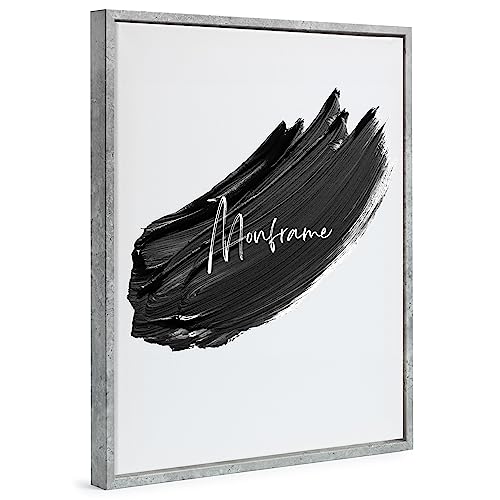 Monframe Schattenfugenrahmen - 24x30 cm - Beton - für Leinwandbilder auf Keilrahmen - Leerrahmen ohne Glas und Rückwand Monframe Schattenfugenrahmen - 24x30 cm - Beton - für Leinwandbilder auf Keilrahmen - Leerrahmen ohne Glas und Rückwand von Monframe