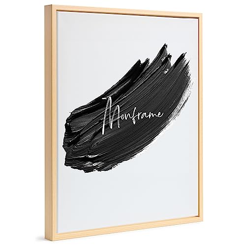 Monframe Schattenfugenrahmen - 70x100 cm - Buche - für Leinwandbilder auf Keilrahmen - Leerrahmen ohne Glas und Rückwand Monframe Schattenfugenrahmen - 70x100 cm - Buche - für Leinwandbilder auf Keilrahmen - Leerrahmen ohne Glas und Rückwand von Monframe