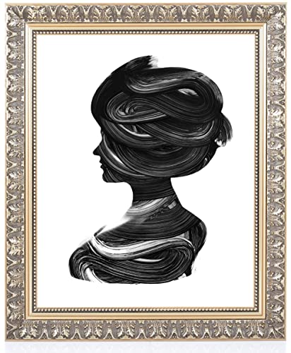 Monframe antiker Bilderrahmen Venezia - 59,4x84 cm DIN A1 Gold - Holzrahmen im Barock Stil Monframe antiker Bilderrahmen Venezia - 59,4x84 cm DIN A1 Gold - Holzrahmen im Barock Stil von Monframe