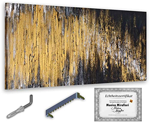 Monica Mirafiori I 100% HANDGEMALT I Gemälde Avantgarde 140x70cm | Gemälde Handgemalt | Acrylgemälde | Sehr Großes Acrylbild I Moderne Kunst I Kunstbilder von Monica Mirafiori