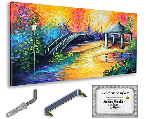 Monica Mirafiori I 100% HANDGEMALT I Gemälde Herbst im Park 120x60cm | Gemälde Handgemalt | Acrylgemälde | Sehr Großes Acrylbild I Moderne Kunst I Kunstbilder Monica Mirafiori I 100% HANDGEMALT I Gemälde Herbst im Park 120x60cm | Gemälde Handgemalt | Acrylgemälde | Sehr Großes Acrylbild I Moderne Kunst I Kunstbilder von Monica Mirafiori