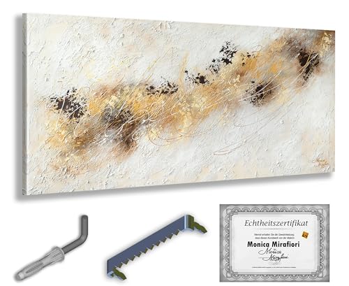 Monica Mirafiori I 100% HANDGEMALT I Gemälde Magic 140x70cm | Gemälde Handgemalt | Acrylgemälde | Sehr Großes Acrylbild I Moderne Kunst I Kunstbilder von Monica Mirafiori