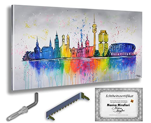 Monica Mirafiori I 100% HANDGEMALT I Gemälde München I 140x70cm | Gemälde Handgemalt | Acrylgemälde | Sehr Großes Acrylbild I Moderne Kunst I Kunstbilder Monica Mirafiori I 100% HANDGEMALT I Gemälde München I 140x70cm | Gemälde Handgemalt | Acrylgemälde | Sehr Großes Acrylbild I Moderne Kunst I Kunstbilder von Monica Mirafiori
