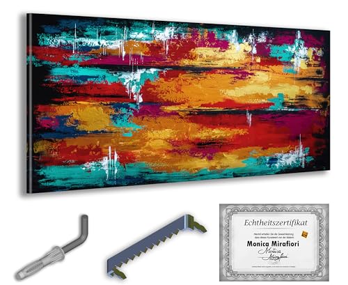 Monica Mirafiori I 100% HANDGEMALT I Gemälde Multicolore 140x70cm | Gemälde Handgemalt | Acrylgemälde | Sehr Großes Acrylbild I Moderne Kunst I Kunstbilder Monica Mirafiori I 100% HANDGEMALT I Gemälde Multicolore 140x70cm | Gemälde Handgemalt | Acrylgemälde | Sehr Großes Acrylbild I Moderne Kunst I Kunstbilder von Monica Mirafiori