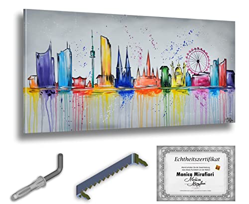 Monica Mirafiori I 100% HANDGEMALT I Gemälde Wien I 100x50cm | Gemälde Handgemalt | Acrylgemälde | Sehr Großes Acrylbild I Moderne Kunst I Kunstbilder Monica Mirafiori I 100% HANDGEMALT I Gemälde Wien I 100x50cm | Gemälde Handgemalt | Acrylgemälde | Sehr Großes Acrylbild I Moderne Kunst I Kunstbilder von Monica Mirafiori