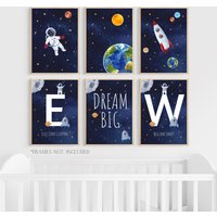Weltall Drucke Set Weltraum Poster | Ungerahmt von MonicaDesignsStudio