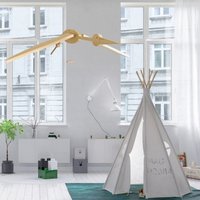 Baby Mobile Natur Storch Aus Holz - Umweltfreundliches Holzspielzeug Einzigartiges Weihnachtsgeschenk Für von MonikaDesign