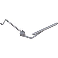 Monin - Gerader Boy aus eloxiertem Aluminium - Max. Wandstärke 400 mm - 152 250 von Monin