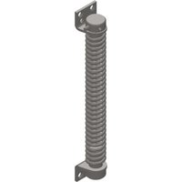 Monin - Türschließer mit Federmechanismus - Stahl vernickelt - lg 280 mm - 161110 von Monin
