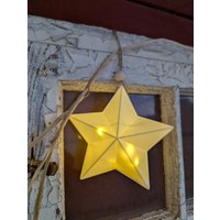 Pla Stern Zum Aufhängen | Weihnachtsstern 3D Druck Led Mit Timer Deko 3 Größen Optional Lichterkette von MonisStehruemchen