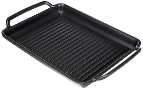 BRA Grillplatte gerillt Solid + Teflon Classic beschichtet 40 x 28 cm, Schwarz BRA Grillplatte gerillt Solid + Teflon Classic beschichtet 40 x 28 cm, Schwarz von Monix