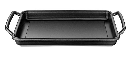 Monix Grillplatte glatt Solid+ Teflon Classic beschichtet 40 x 28 cm, Schwarz Monix Grillplatte glatt Solid+ Teflon Classic beschichtet 40 x 28 cm, Schwarz von Monix