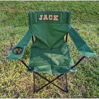 Benutzerdefinierte Outdoor Camp Möbel - Monogramm Klappstuhl Für Erwachsene Campingstuhl Sportstuhl Personalisierter Stuhl Geburtstagsgeschenk von MonkaDunkCreations