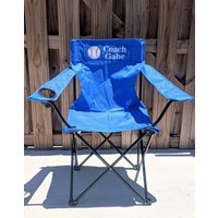 Personalisierter Trainer Geschenk - Baseball Fußball Klappstuhl Für Erwachsene Campingstuhl Sportstuhl Stuhl Im Freien Geburtstagsgeschenk von MonkaDunkCreations