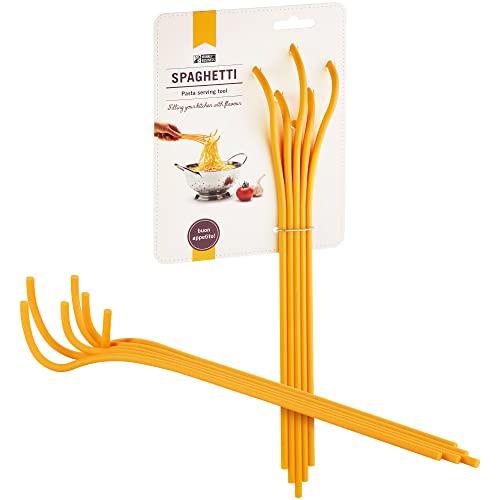 Lustiger Spaghetti-Löffel aus Kunststoff/Gabel aus einer Serie von Pasta-inspirierten Küchenhelfern | Cooler Pasta-Löffel zum Servieren von Pasta | Originelles Küchenzubehör | von Monkey Business von Monkey Business