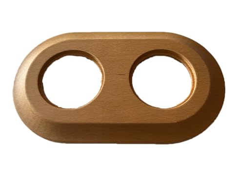 Doppelter Einbaurahmen in heller Holzfarbe, ideal zur Dekoration von Innenräumen und zum Einrahmen von Kunstwerken. Doppelter Einbaurahmen in heller Holzfarbe, ideal zur Dekoration von Innenräumen und zum Einrahmen von Kunstwerken. von Monkey Ladder
