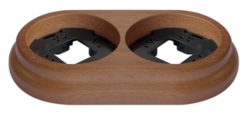 Elektrische Mechanismen - Serie Porzellan - 2902026-M OBERFLÄCHENRAHMEN 2 ELEMENTE HOLZ Elektrische Mechanismen - Serie Porzellan - 2902026-M OBERFLÄCHENRAHMEN 2 ELEMENTE HOLZ von Monkey Ladder