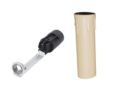 Kerzenhalter in Tropfenform, cremefarben, 10 cm, perfekt, um Ihrem Zuhause Wärme und Eleganz zu verleihen. Das Design hebt das Kerzenlicht hervor und schafft eine gemütliche Atmosphäre in jedem Raum. von Monkey Ladder