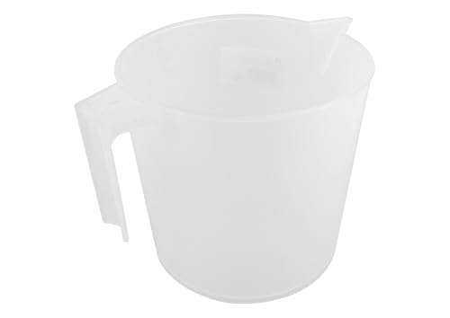 Messgerät, 2000 ml, aus robustem Kunststoff, klare Graduierung, ideal für agrochemische Flüssigkeiten, ergonomisches Design für einfache Bedienung von Monkey Ladder