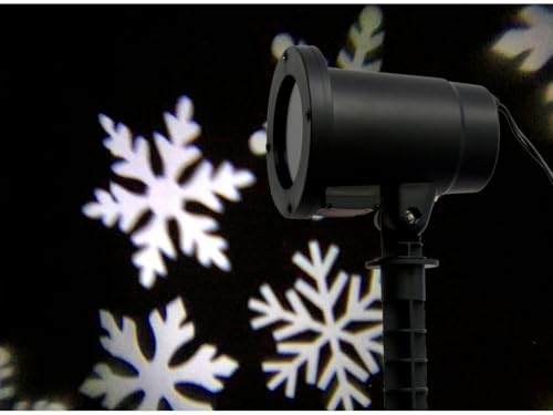Schneeflocken-Außenprojektor, wasserdicht, LED, mehrere Effekte, ideal für Weihnachtsdekoration und Partys. Schneeflocken-Außenprojektor, wasserdicht, LED, mehrere Effekte, ideal für Weihnachtsdekoration und Partys. von Monkey Ladder