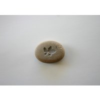 Fisch-Denkmal Gravierte Haustier-Gedenkstätte Brown Stone Haustier-Verlust von MonkeysJewels