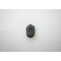 Kreuz Geschnitzt Stein Sorgenstein Tasche Rock Gebetsstein von MonkeysJewels