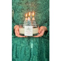 Personalisierte Große 3Docht Weihnacht Duftende 3 D Kerze Geschenk, Festliche Kerze, Weihnachtstischdekor, Weihnachtsgeschenk Für Sie, Frohes Personalisierte Große 3Docht Weihnacht Duftende 3 D Kerze Geschenk, Festliche Kerze, Weihnachtstischdekor, Weihnachtsgeschenk Für Sie, Frohes von MonlixCandles